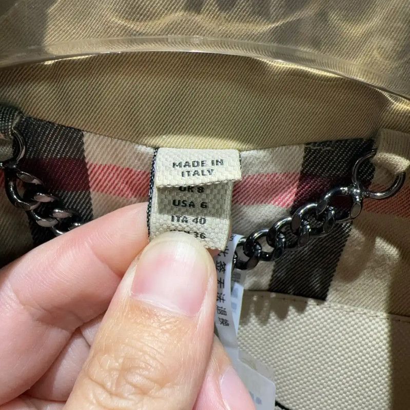 Burberry Burberry Women's Khaki Trench Coat Size XL / US 12-14 / IT 48-50 - 8 Thumbnail