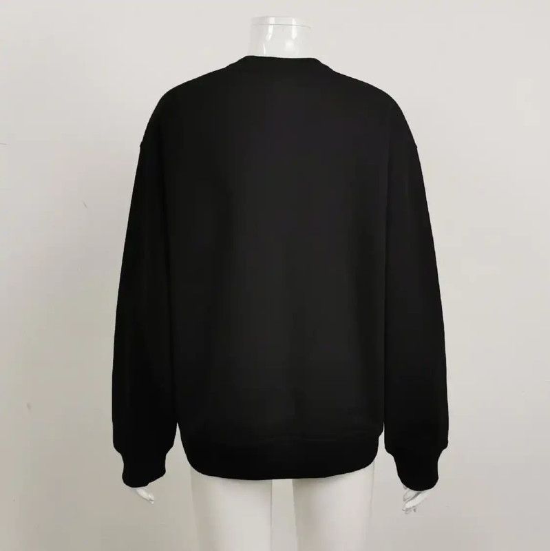 Burberry Burberry Black Cotton Sweatshirt for Women Size M / US 6-8 / IT 42-44 - 2 Thumbnail