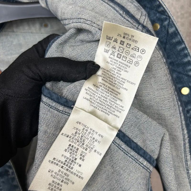 Burberry Burberry Blue Cotton Blend Women's Jacket Size M / US 6-8 / IT 42-44 - 6 Thumbnail