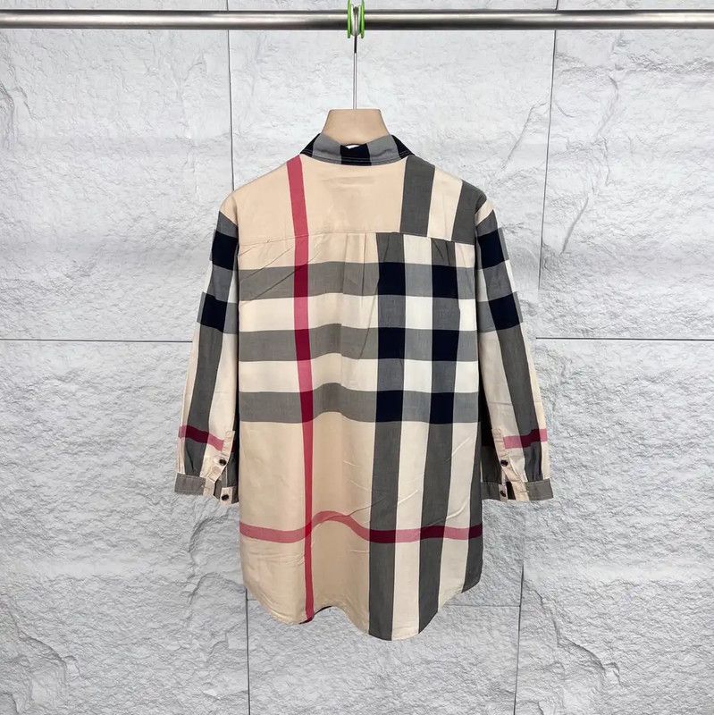 Burberry Burberry Khaki Cotton Women’s Shirt Size L / US 10 / IT 46 - 2 Thumbnail