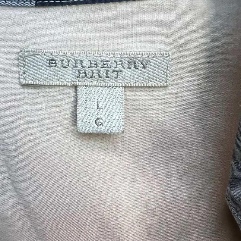 Burberry Burberry Khaki Cotton Women’s Shirt Size L / US 10 / IT 46 - 3 Thumbnail