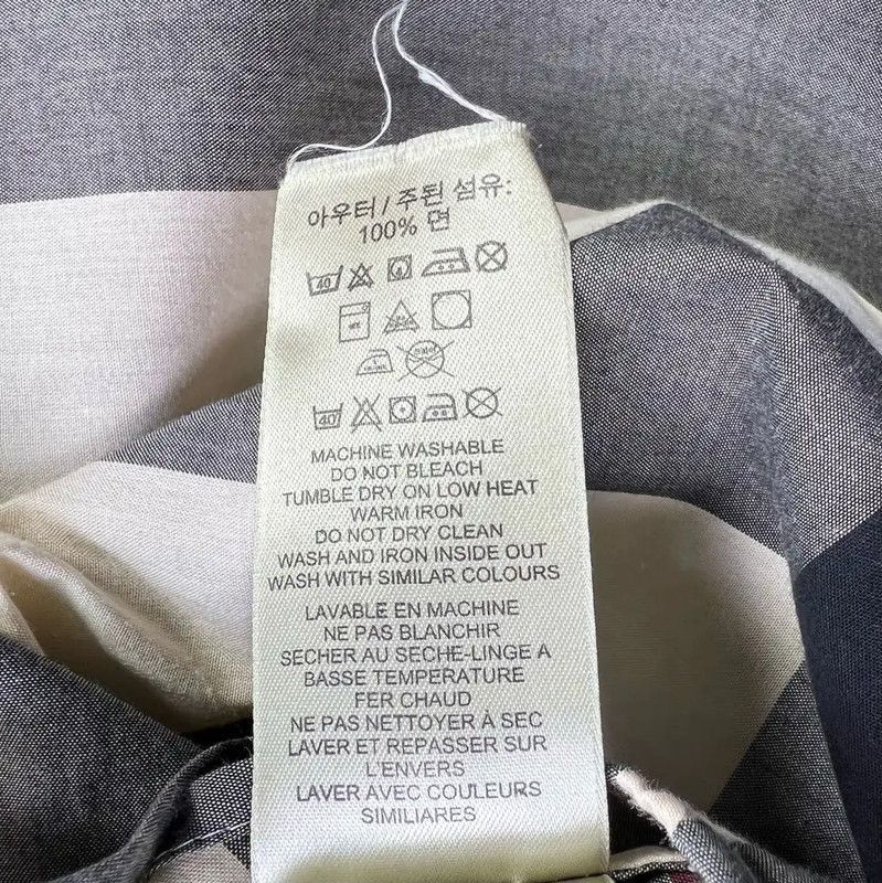 Burberry Burberry Khaki Cotton Women’s Shirt Size L / US 10 / IT 46 - 4 Thumbnail