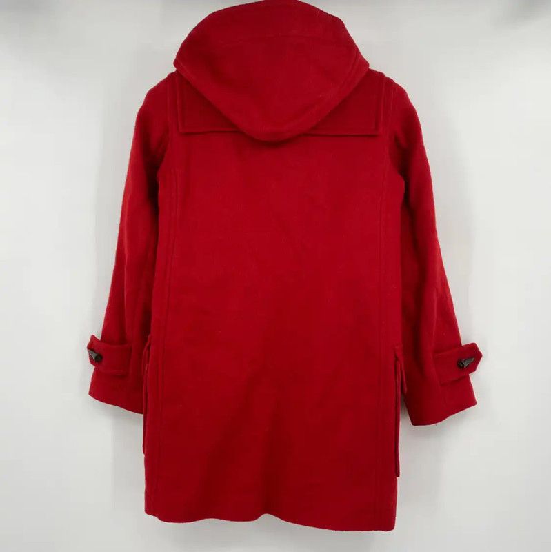 Burberry Burberry Red Wool Women's Winter Coat Size S / US 4 / IT 40 - 2 Thumbnail