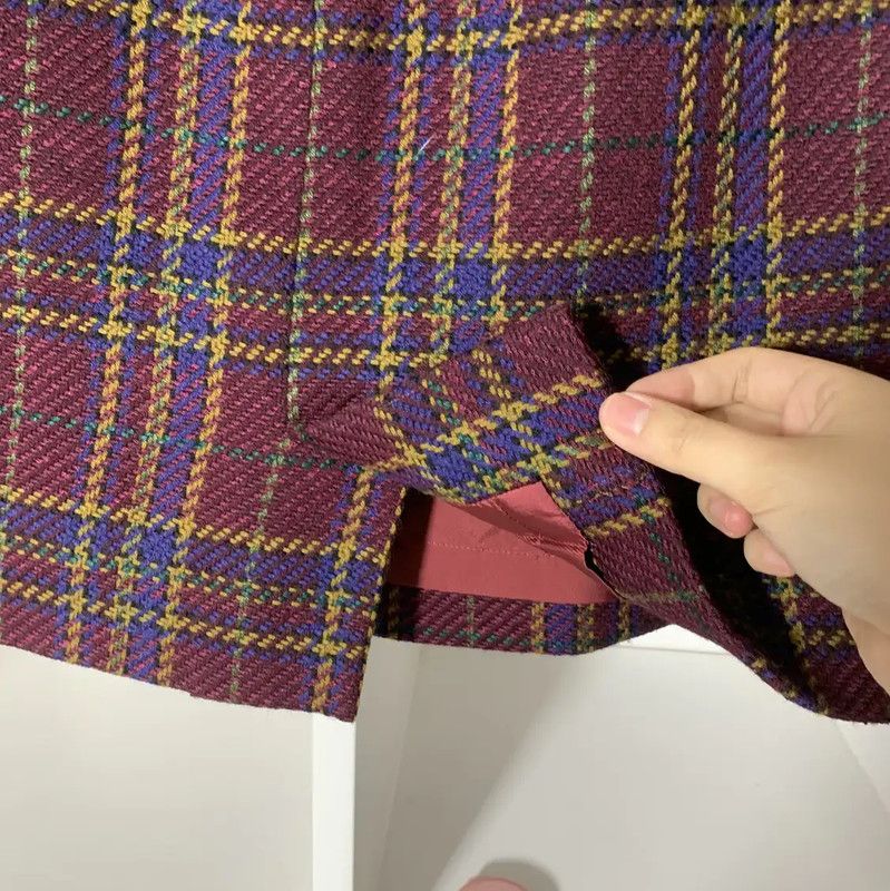 Burberry Burberry Women's Multi-Colored Wool Dress Size M / US 6-8 / IT 42-44 - 6 Thumbnail