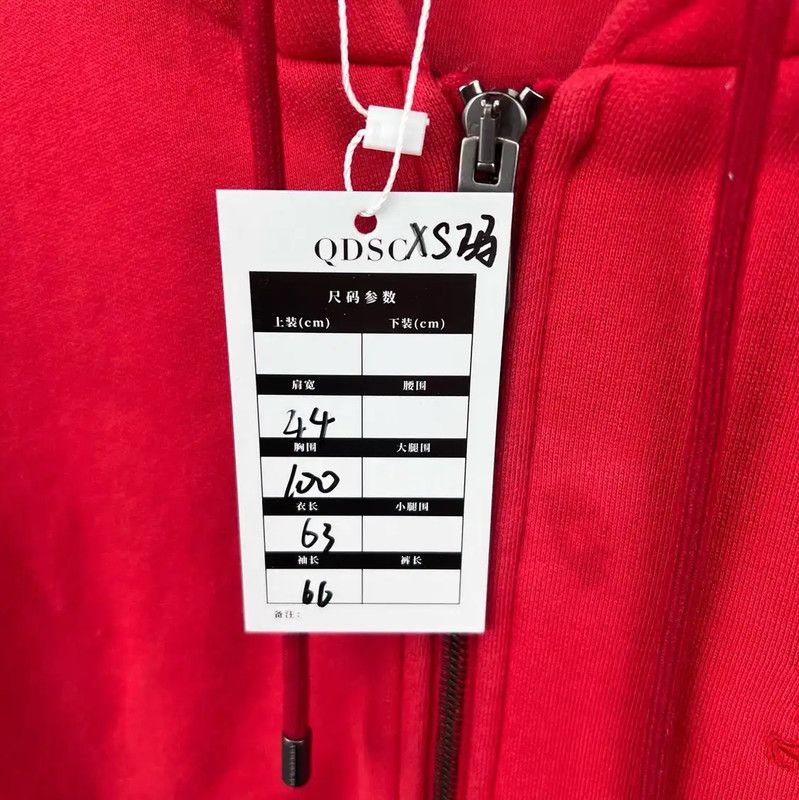 Burberry Burberry Red Cotton Women's Hoodie Size XS / US 0-2 / IT 36-38 - 5 Thumbnail