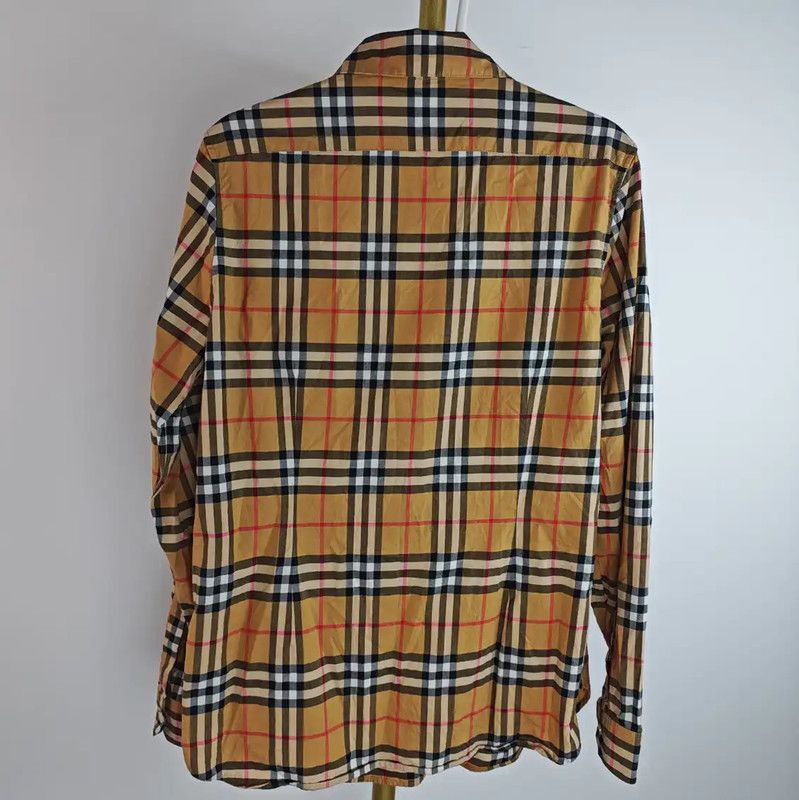 Burberry Burberry Khaki Cotton Shirt for Women Size S / US 4 / IT 40 - 5 Thumbnail
