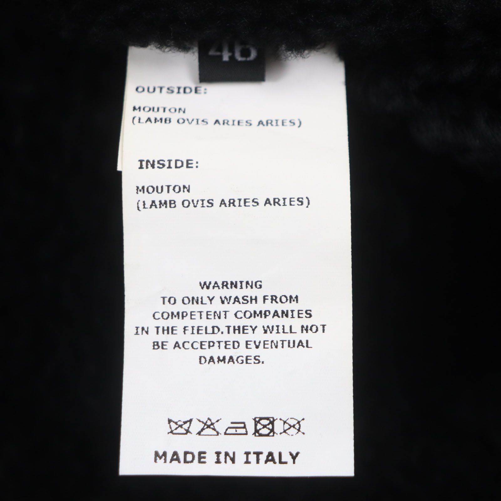 Other Other EMMETI Akka Mouton Jacket Leather Outerwear DUTY FREE for USA Size ONE SIZE - 9 Thumbnail