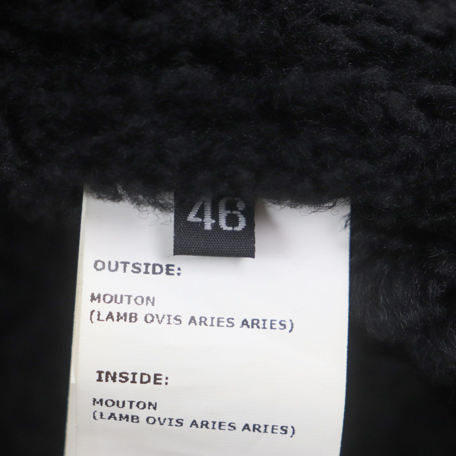 Other Other EMMETI Akka Mouton Jacket Leather Outerwear DUTY FREE for USA Size ONE SIZE - 12 Thumbnail