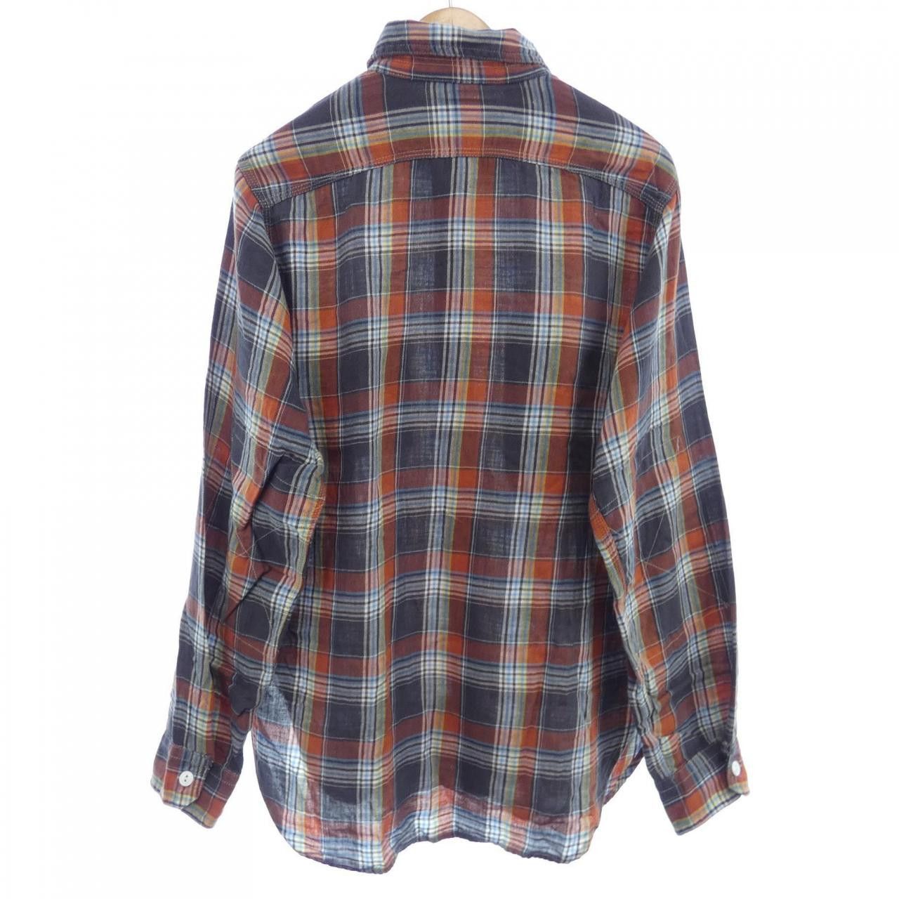 Other Other Engineered Garments Check Shirt Cotton Dress Shirt DUTY FREE for USA Size ONE SIZE - 2 Thumbnail