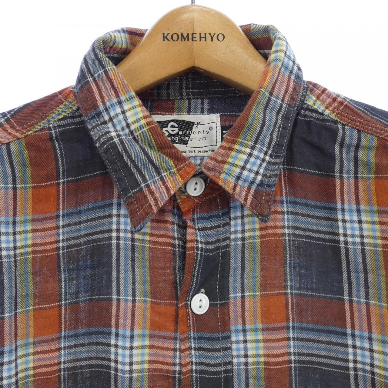 Other Other Engineered Garments Check Shirt Cotton Dress Shirt DUTY FREE for USA Size ONE SIZE - 5 Thumbnail