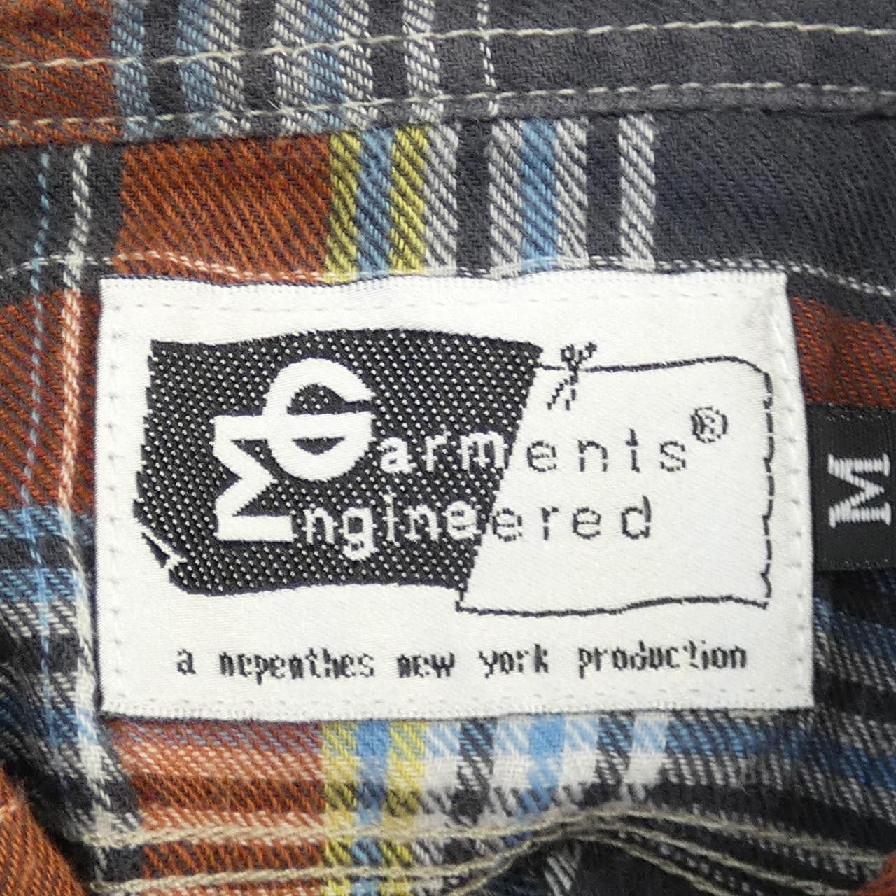 Other Other Engineered Garments Check Shirt Cotton Dress Shirt DUTY FREE for USA Size ONE SIZE - 4 Thumbnail