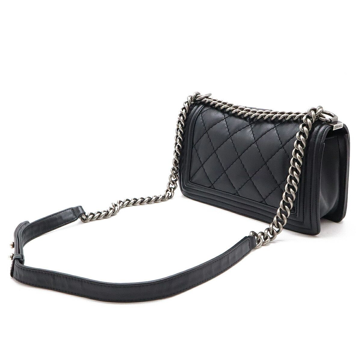 Chanel Chanel Chanel Leather Boy Chanel Chain Shoulder Bag A67086 Leather Shoulder Bag A67086 DUTY FREE for USA Size ONE SIZE - 2 Thumbnail