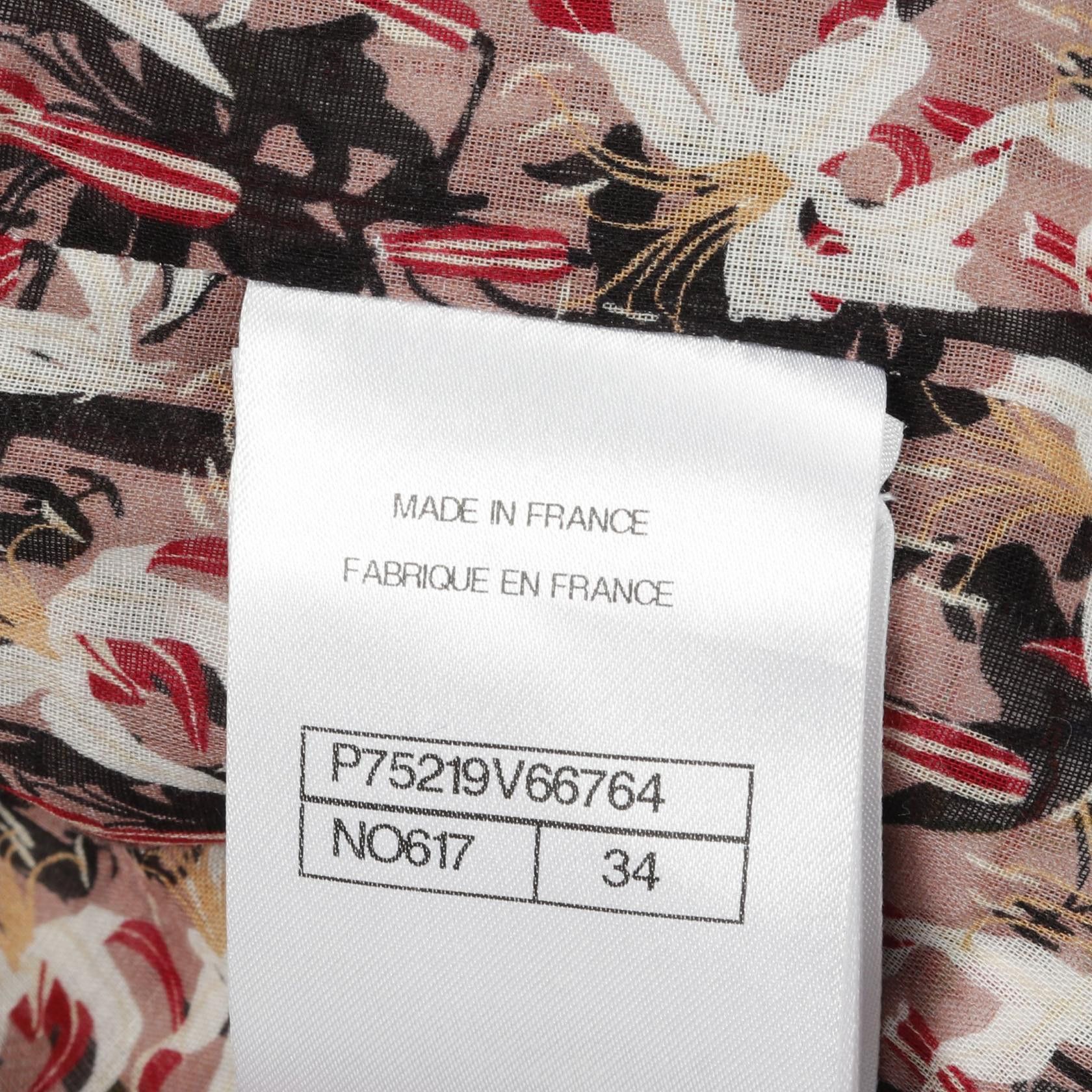 Chanel Chanel Chanel Coco Mark Button Cotton Outerwear Cotton Outerwear P75219V66764 DUTY FREE for USA Size ONE SIZE - 6 Thumbnail
