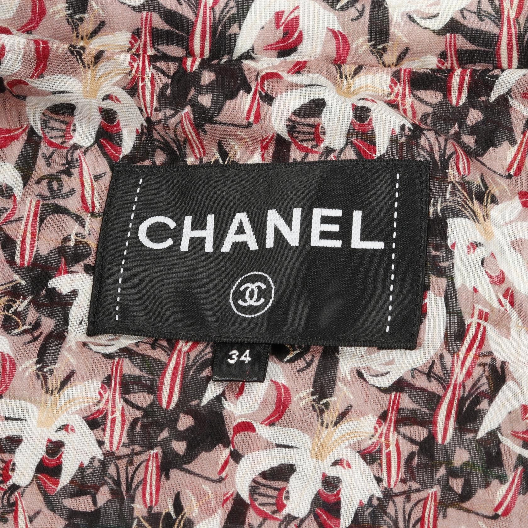 Chanel Chanel Chanel Coco Mark Button Cotton Outerwear Cotton Outerwear P75219V66764 DUTY FREE for USA Size ONE SIZE - 3 Thumbnail