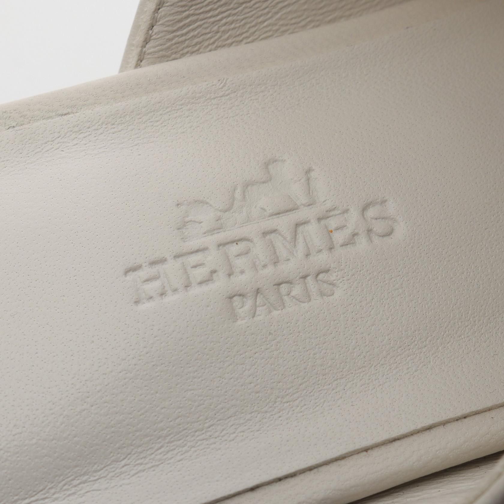 Hermes Hermes IDOLE Chaine d'Ancre Leather Mule Leather Shoes DUTY FREE for USA