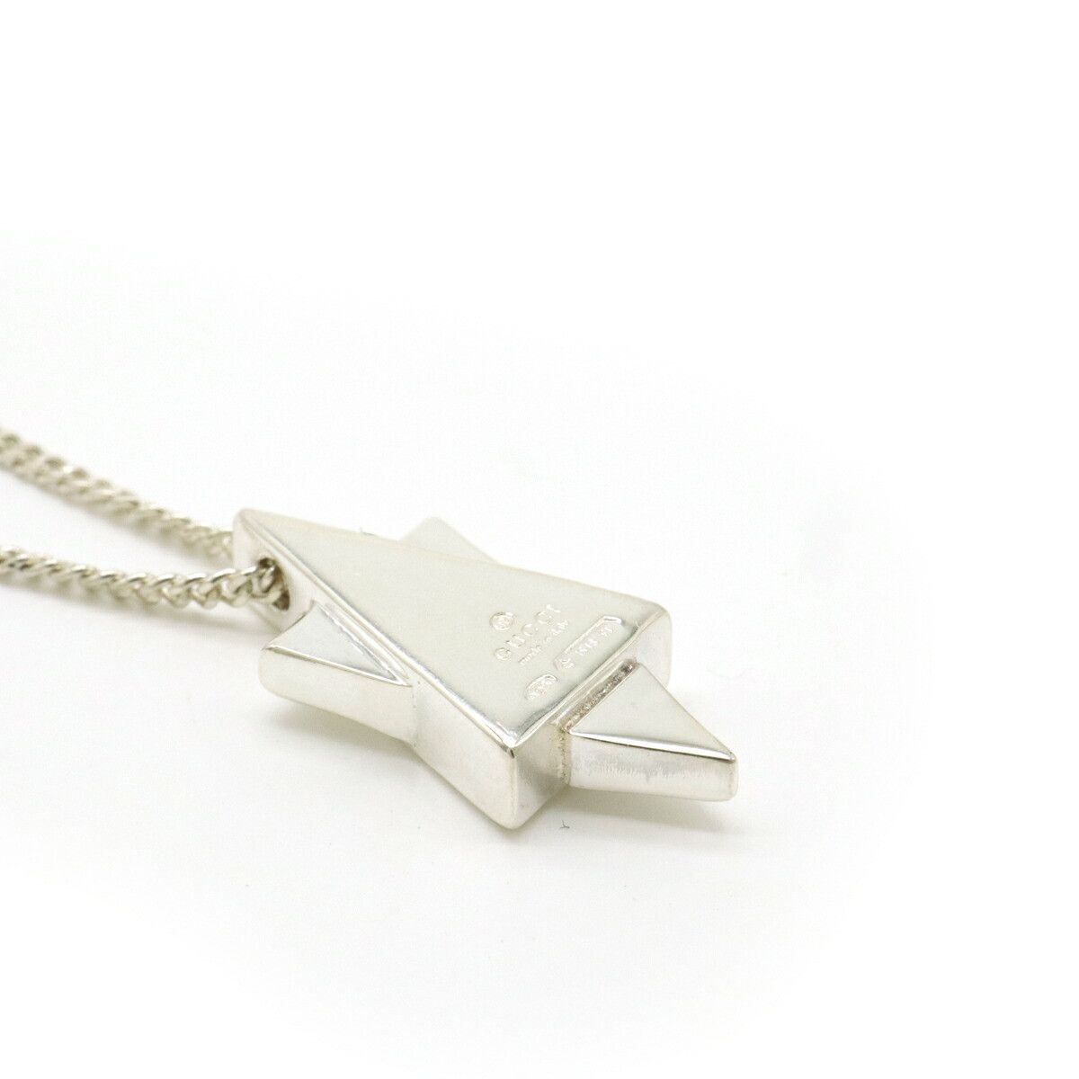 Gucci Gucci Gucci Star of David SV925 Necklace Metal Necklace DUTY FREE for USA Size ONE SIZE - 4 Thumbnail