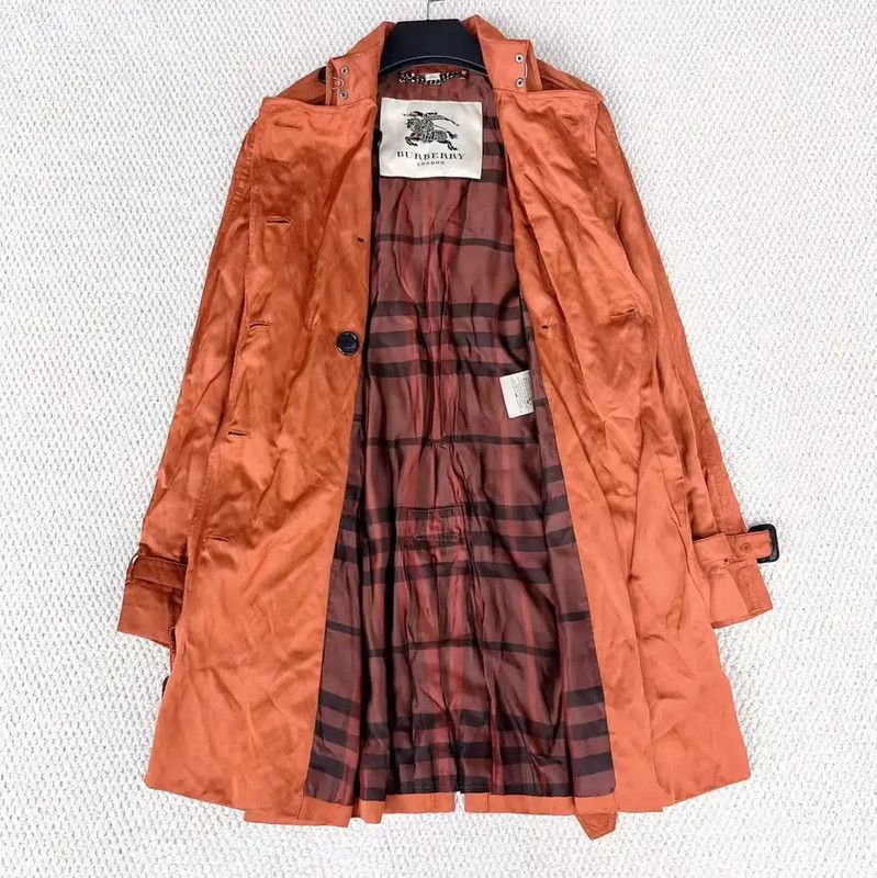 Burberry Burberry Autumn Khaki Long Trench Coat for Women Size S / US 4 / IT 40 - 4 Thumbnail