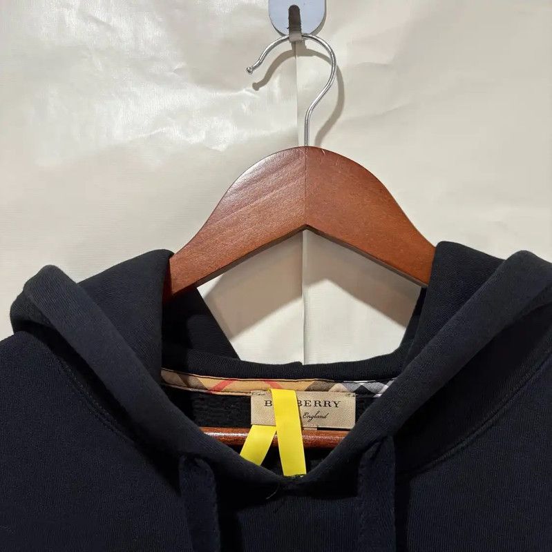 Burberry Burberry Black Logo Hooded Sweatshirt for Women Size XS / US 0-2 / IT 36-38 - 3 Thumbnail