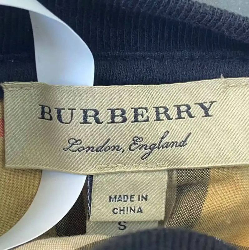 Burberry Burberry Black Cotton Women's T-Shirt Size S / US 4 / IT 40 - 5 Thumbnail