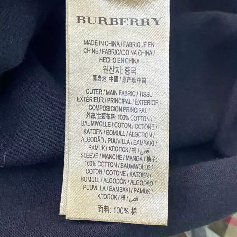 Burberry Burberry Black Cotton Women's T-Shirt Size S / US 4 / IT 40 - 7 Thumbnail