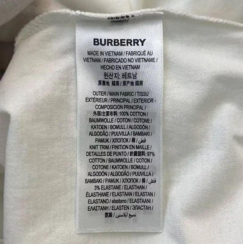 Burberry Burberry White Cotton Women's T-Shirt Size S / US 4 / IT 40 - 8 Thumbnail