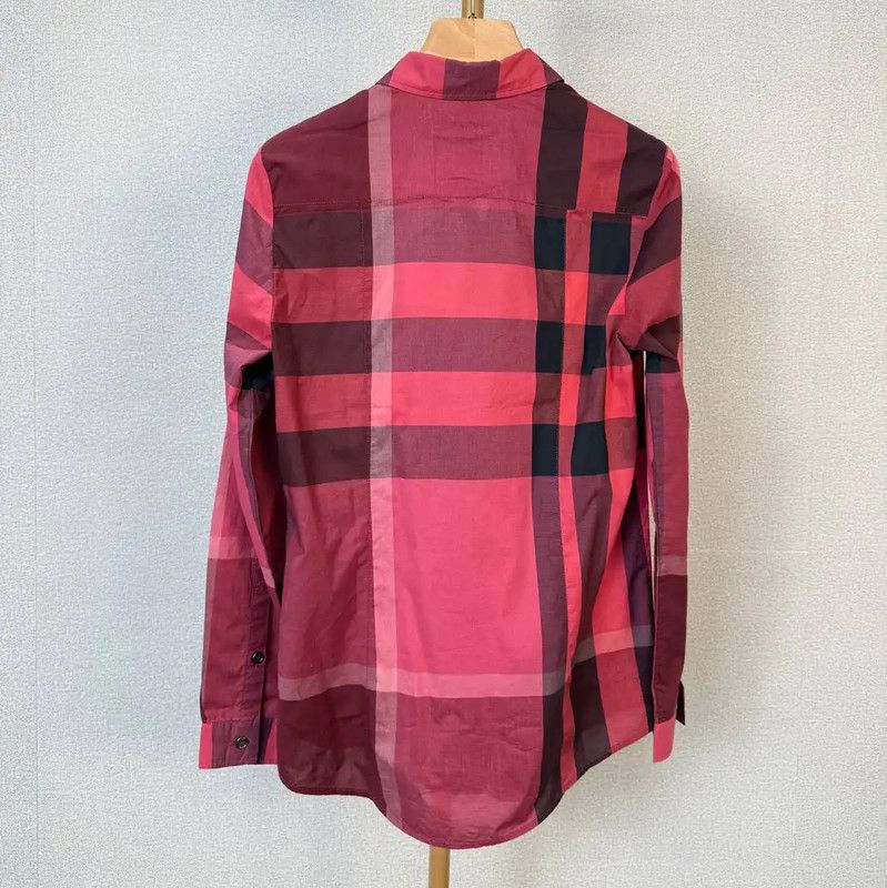 Burberry Burberry Colorblock Cotton Women's Shirt Size XS / US 0-2 / IT 36-38 - 2 Thumbnail