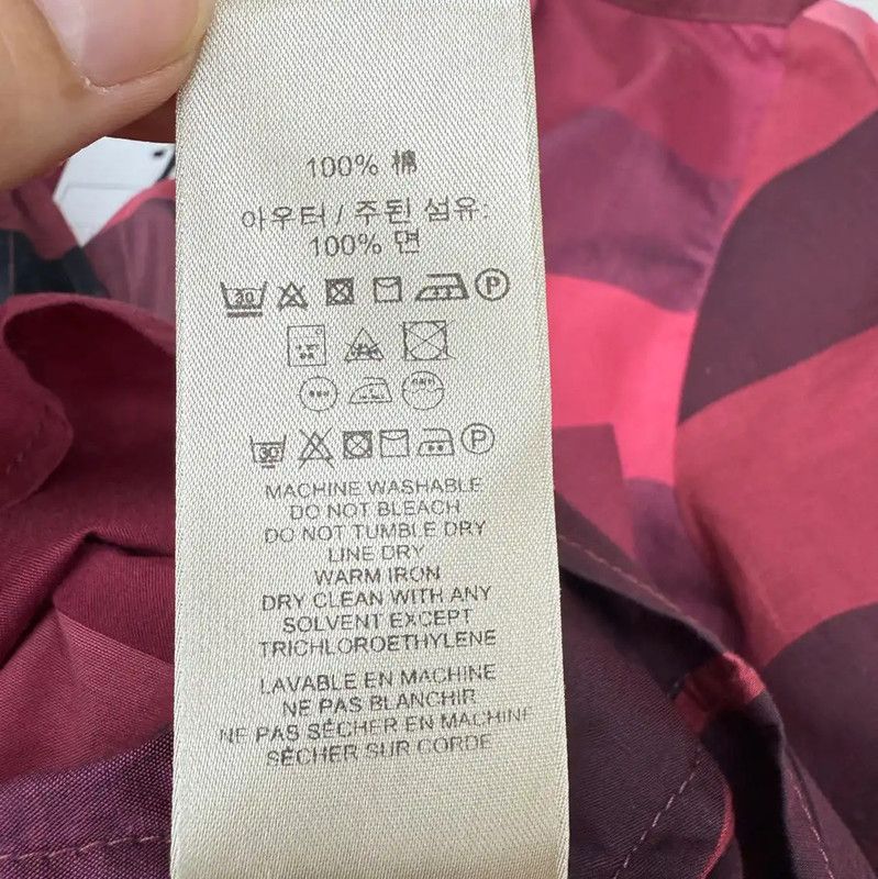 Burberry Burberry Colorblock Cotton Women's Shirt Size XS / US 0-2 / IT 36-38 - 5 Thumbnail