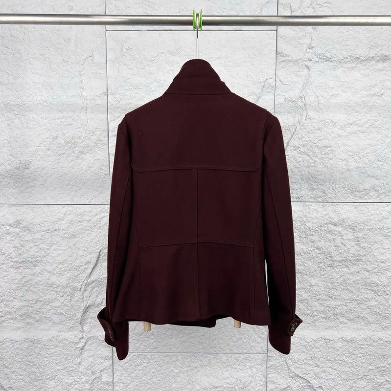 Burberry Burberry Dark Brown Women's Cotton Coat Size ONE SIZE - 2 Thumbnail