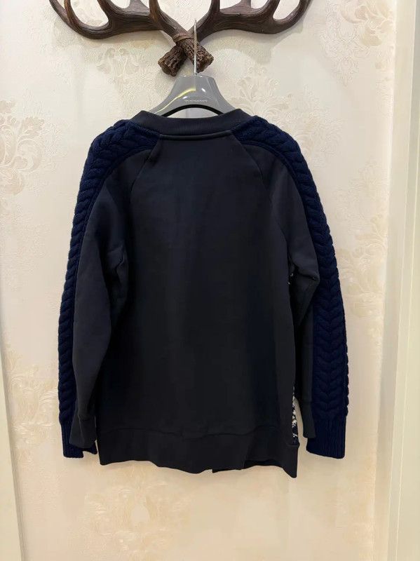 Burberry Burberry Women's Dark Blue Long Sleeve Sweatshirt Size S / US 4 / IT 40 - 2 Thumbnail