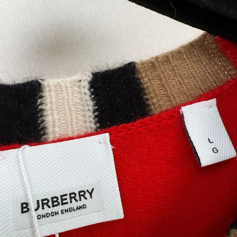 Burberry Burberry Color-Blocked Women's Long Sleeve Sweater Size L / US 10 / IT 46 - 2 Thumbnail