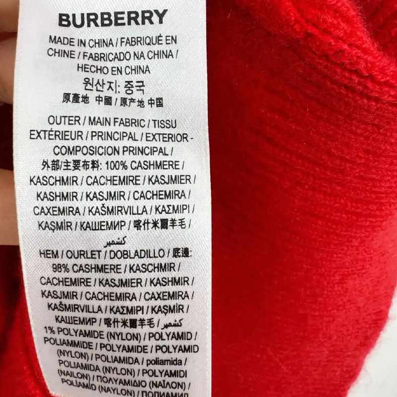 Burberry Burberry Color-Blocked Women's Long Sleeve Sweater Size L / US 10 / IT 46 - 5 Thumbnail