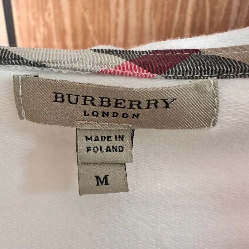 Burberry Burberry Women's M White Cotton Jacket Size M / US 6-8 / IT 42-44 - 4 Thumbnail