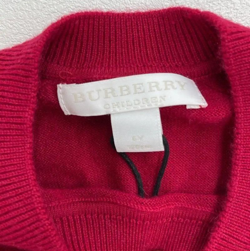 Burberry Burberry Red Cashmere Women’s Sweater Size S / US 4 / IT 40 - 4 Thumbnail