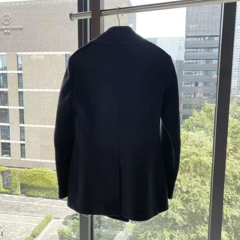 Burberry Burberry Women's Black Wool Jacket Size ONE SIZE - 2 Thumbnail