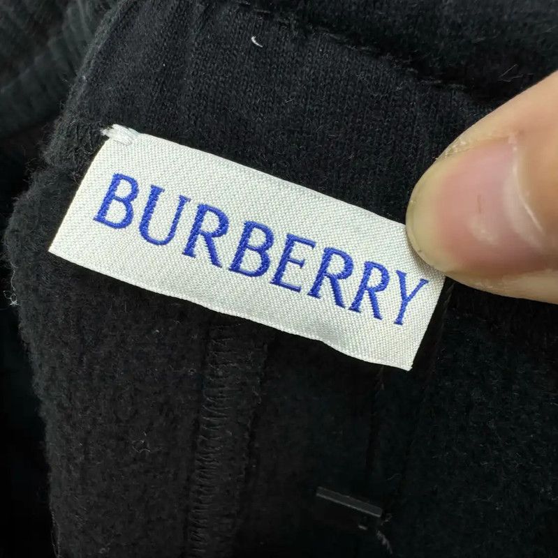 Burberry Burberry Black Logo Embroidered Casual Pants Size 28" / US 6 / IT 42 - 5 Thumbnail