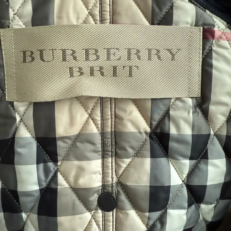 Burberry Burberry Women's Navy Cotton Padded Jacket Size S / US 4 / IT 40 - 5 Thumbnail
