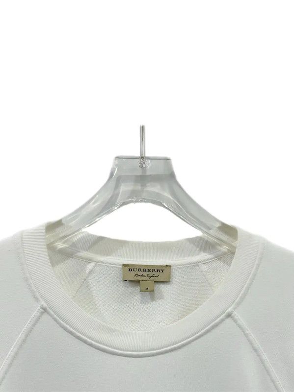 Burberry Burberry Women's Casual White Cotton Sweatshirt Size M / US 6-8 / IT 42-44 - 3 Thumbnail