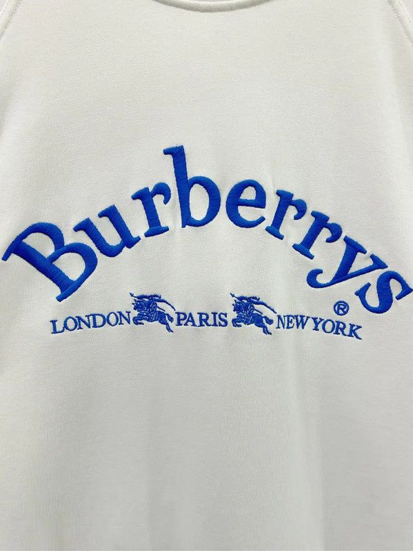 Burberry Burberry Women's Casual White Cotton Sweatshirt Size M / US 6-8 / IT 42-44 - 6 Thumbnail