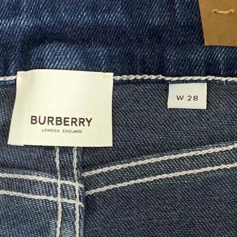 Burberry Burberry M Size Blue Cotton Jeans Size 27" / US 4 / IT 40 - 4 Thumbnail