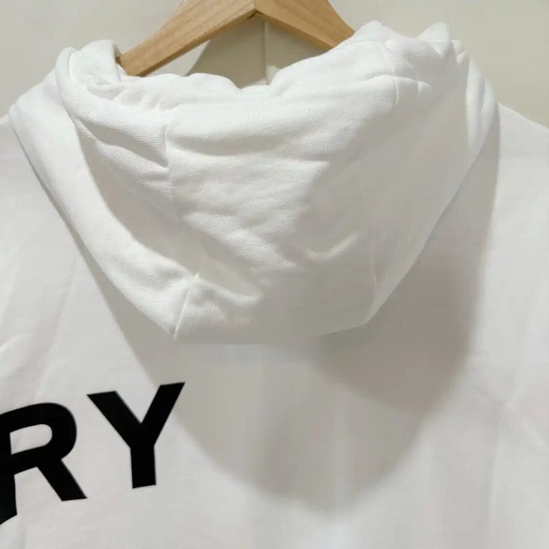 Burberry Burberry Logo Print White Long Sleeve T-Shirt Size S / US 4 / IT 40 - 4 Thumbnail