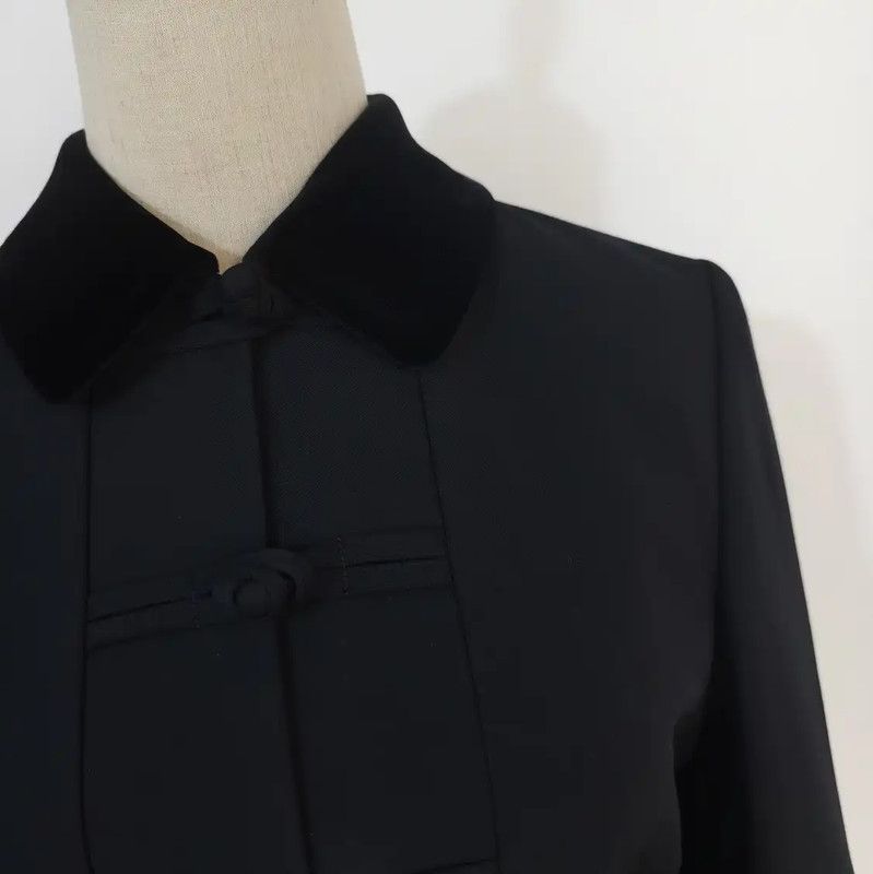 Burberry Burberry Women's Black Wool Cardigan Size S / US 4 / IT 40 - 2 Thumbnail