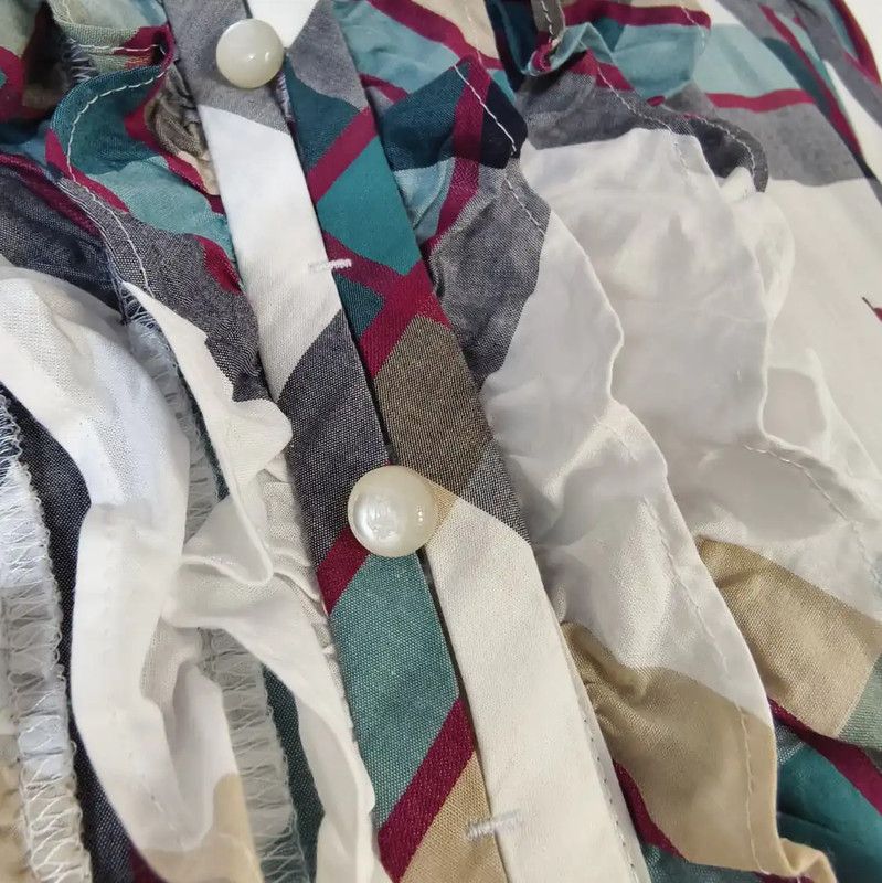 Burberry Burberry Summer Cotton Plaid Dress Size M / US 6-8 / IT 42-44 - 4 Thumbnail