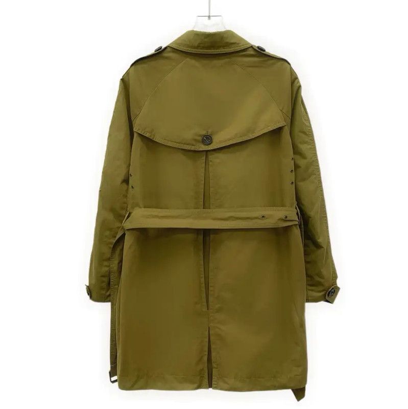 Burberry Burberry Military Green Women's Trench Coat Size ONE SIZE - 2 Thumbnail