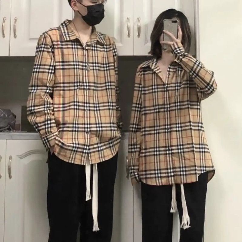 Burberry Burberry Brown Checked Cotton Shirt Size XS / US 0-2 / IT 36-38 - 7 Thumbnail