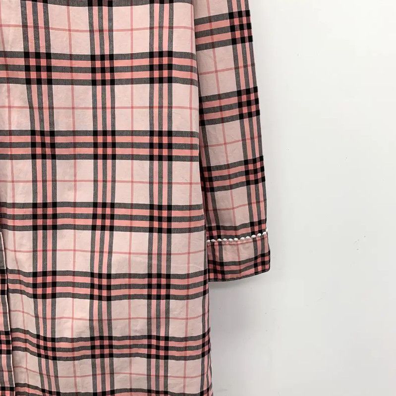 Burberry Burberry Color-block Cotton Dress for Women Size XS / US 0-2 / IT 36-38 - 4 Thumbnail