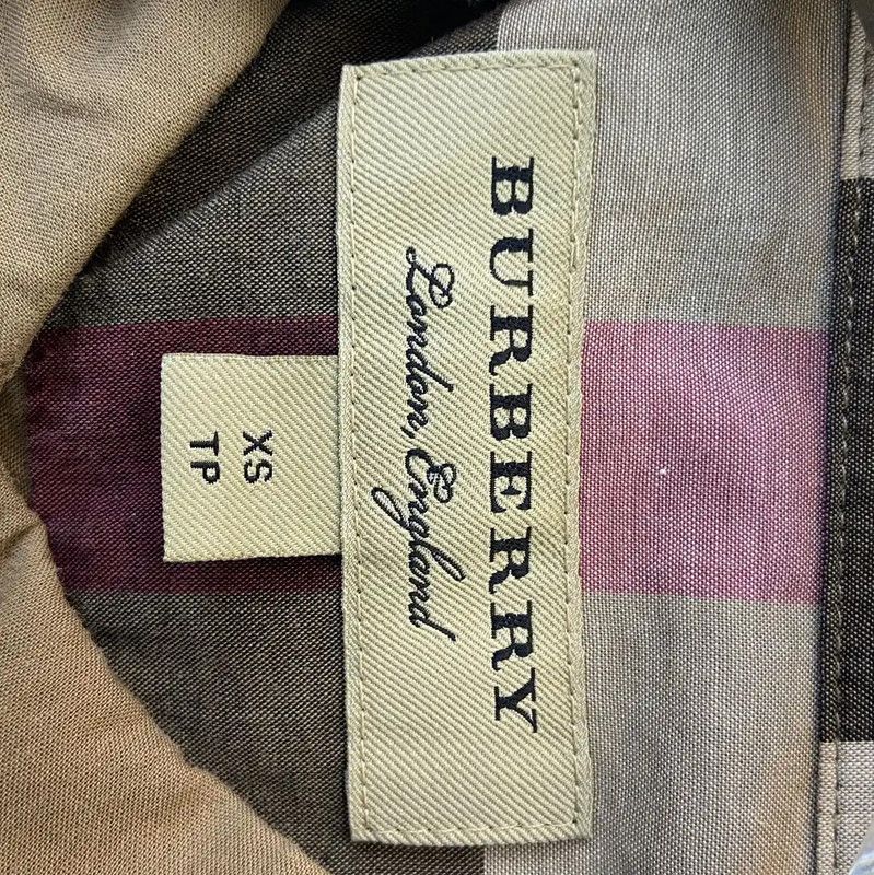 Burberry Burberry Colorful Cotton Long Sleeve Shirt Size XS / US 0-2 / IT 36-38 - 5 Thumbnail