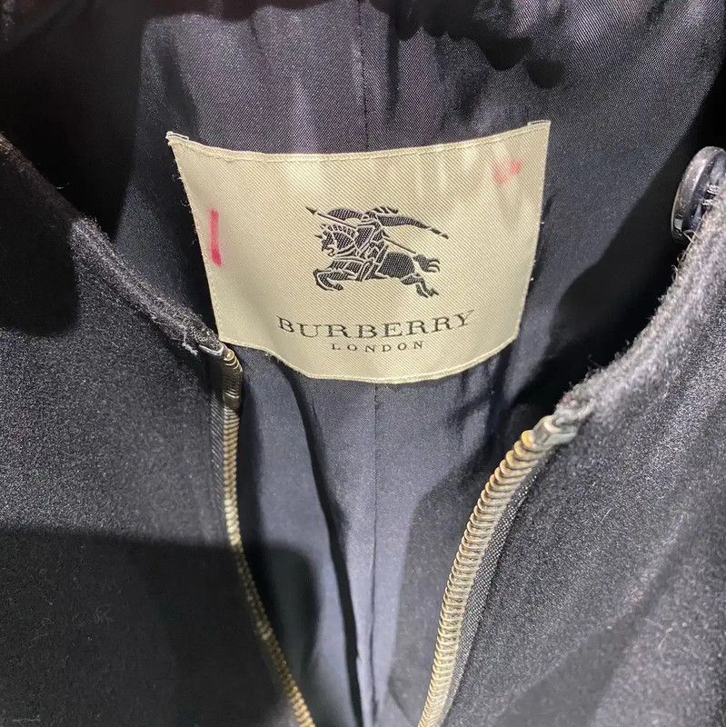Burberry Burberry Black Wool Women's Jacket Size S / US 4 / IT 40 - 3 Thumbnail