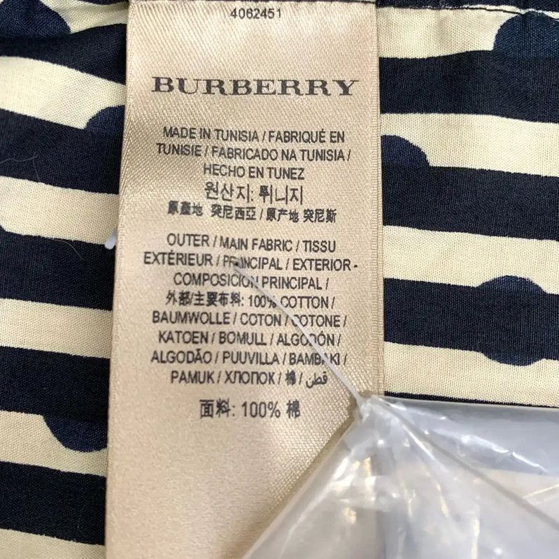 Burberry Burberry Colorblock Cotton Women's Shirt Size M / US 6-8 / IT 42-44 - 6 Thumbnail