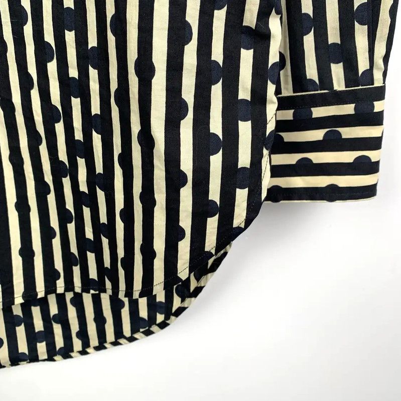 Burberry Burberry Colorblock Cotton Women's Shirt Size M / US 6-8 / IT 42-44 - 4 Thumbnail