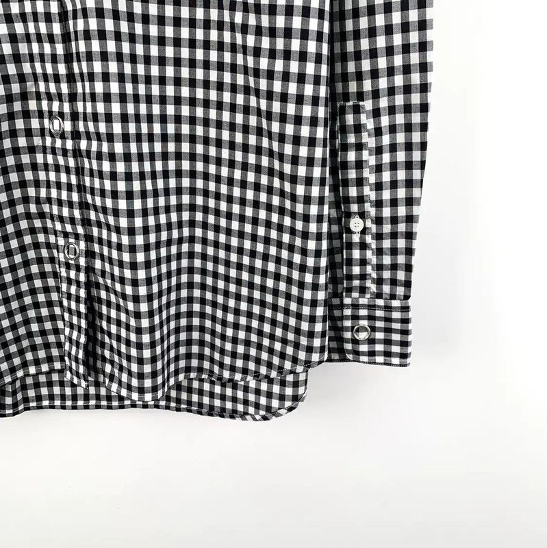 Burberry Burberry Checkered Cotton Women's Shirt Size M / US 6-8 / IT 42-44 - 4 Thumbnail
